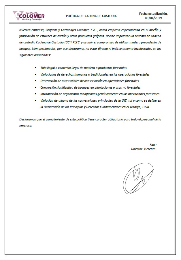 Cadena de custodia